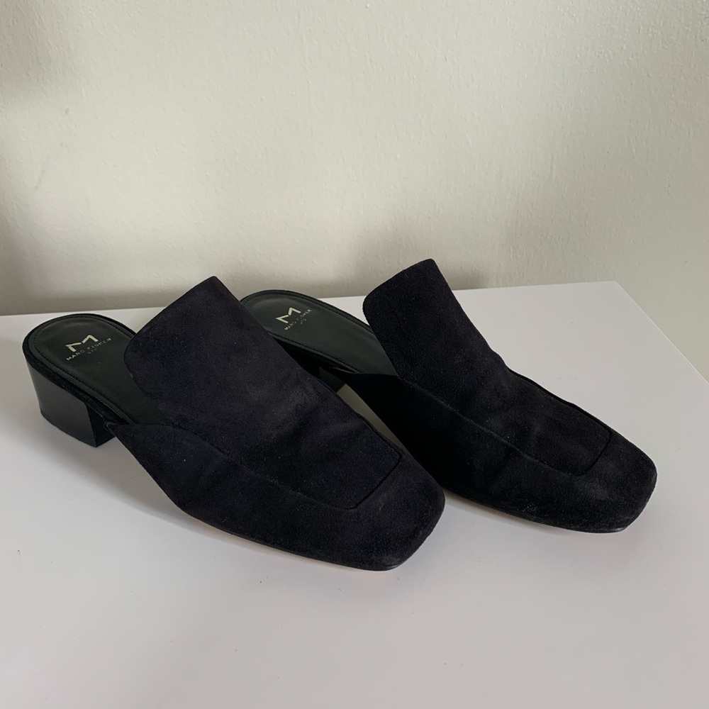 Marc Fisher | Lainey block heel square toe mule | size 8.5